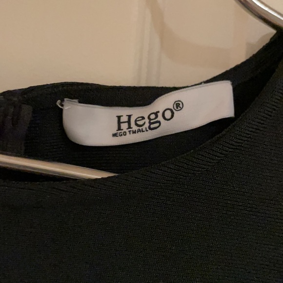 Hego- Unique and Sexy Black Dress - Picture 4 of 12